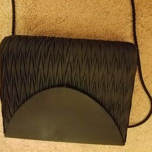 Black evening purse